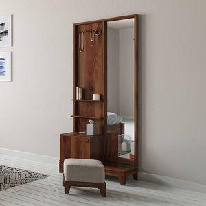 Magellan Solid Wood Dressing Table in Teak Finish