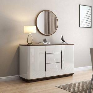 Baltoro Engineered Wood Sideboard in White Finish