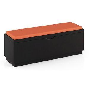 Zephyr Blanket Box In American Walnut Finish
