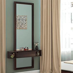 Ohio Solid Wood Dressing Table in Mahogany Finish