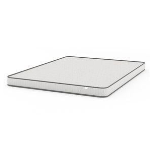 SimplyWud Essential Queen Size Mattress White & Grey (Mattress Thickness : 4 Inches, Mattress Dimensions : 78 x 60 in)