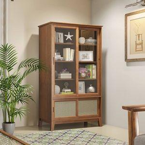 Fujiwara Bookshelf Finish Amber Walnut