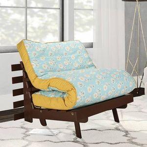 Wingate Futon - Sea Green- Brown