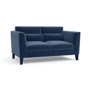 Lewis Sofa Set (Colour : Lapis Blue, Cushion : Soft, Seater : 2+1+1)