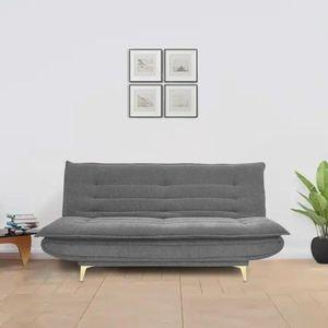 Merol 3 Seater Sofa Cum Bed In Grey Color