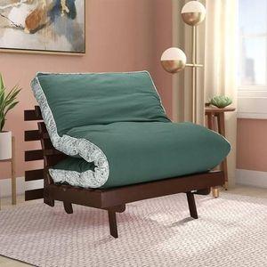 Wingate Futon - Green- Brown