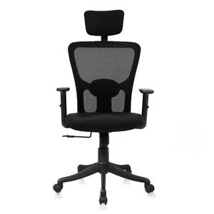 Galen Study Chair in Black Colour