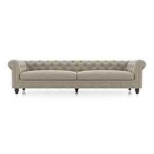 Winchester Essential 4 Seater Fabric Sofa In Oyster Beige