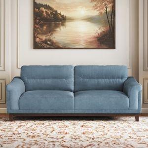 Colby 3 seater Fabric Sofa in Ocean Weave