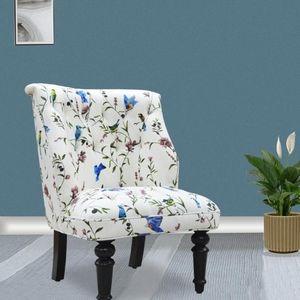 The Cuddly Throne Lounge Chair In White Fabric