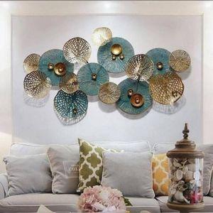 Creative Teal Metal Wall Art & Wall Decor
