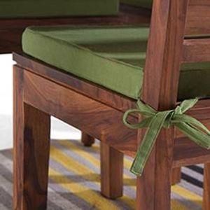 Puco Seat Cushions Set of 2 in Avocado Green