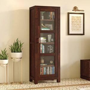 Murano Bookshelf cum Display Unit Finish Mango Walnut