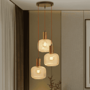 Elsa Glass Hanging Light