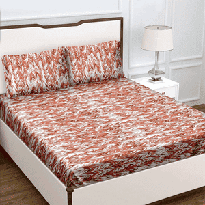 Radiant Bedsheet with2 Pillow Covers - RAD1044