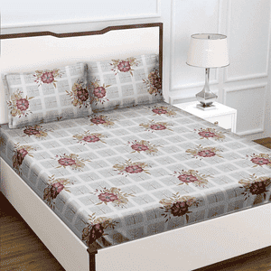 Radiant Bedsheet with2 Pillow Covers - RAD1021