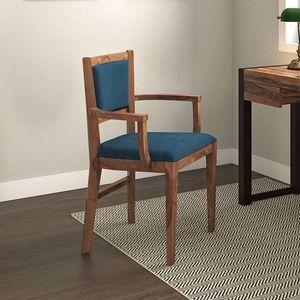 Aurelio Study Chair Without Headrest in Delft Blue Colour