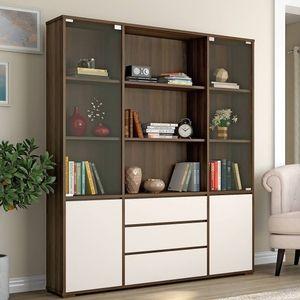 Iwaki Bookshelf with Glass Door