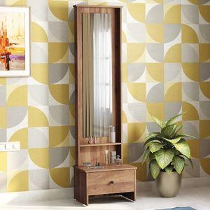 Eve Engineered Wood Dressing Table in Classic Walnut Finish