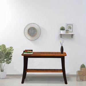 Fenna Solid Wood TV Unit in Walnut Finish