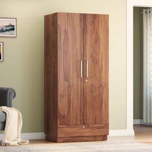 Bocado 2 Door Wardrobe in Sheesham Finish