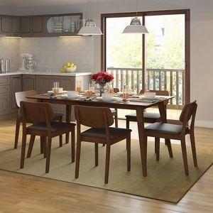 Lawson Solid Wood Dining Chair Set Of 2 In Walnut Finish