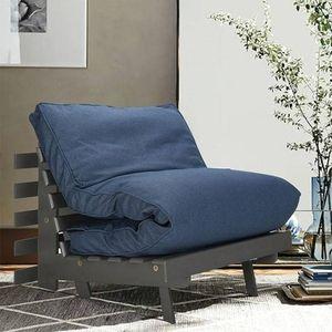 Wingate Futon - Blue- Grey