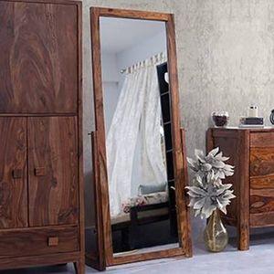 Sirius Solid Wood Dressing Table in Teak Finish