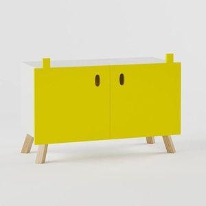Mama Hippo Storage - Yellow