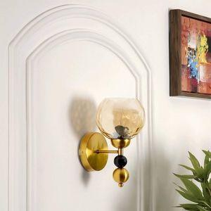 Presly Glass Wall Light