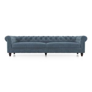 Winchester Essential 4 Seater Fabric Sofa In Ocean Weave