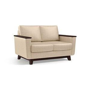 Corby Essential 2 Seater Fabric Sofa in Pearl Colour
