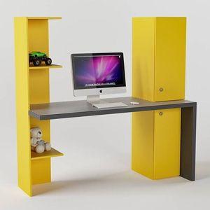Color Block Study Table