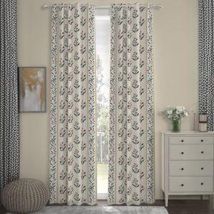 Arbor Ethnic Pack of 2 Regular Door Curtains