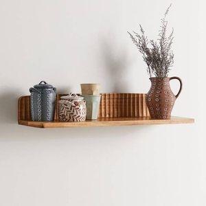 WOODENMOOD Rectangular Wall Rack