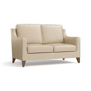 Abbey 2 Seater Fabric Sofa in Pearl Colour