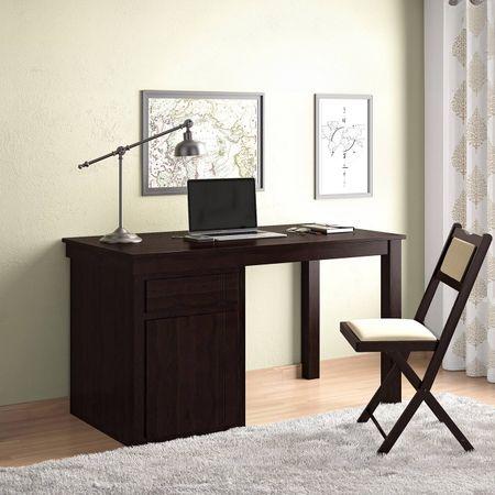 Bradbury Solid Wood Study Table in Mango Mahogany Finish