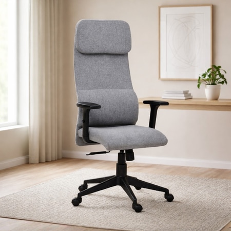 Markus Ergonomic Office Chair High Back in Grey Colour