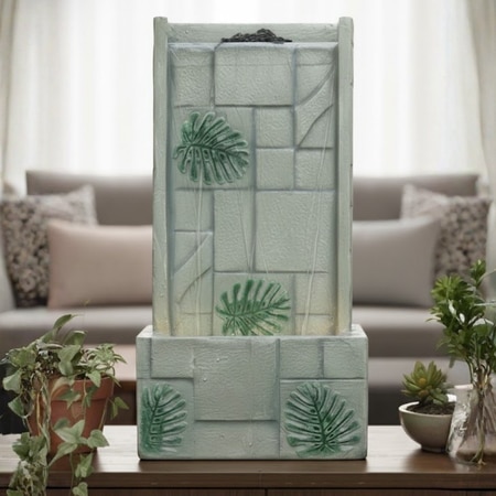 Leaf Slate River Water Fall Water Fountain