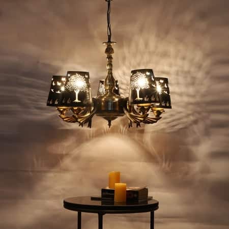 Devansh Metal Electric Wall Light in Multi Colour with Multi Shade Count of 2 Lights