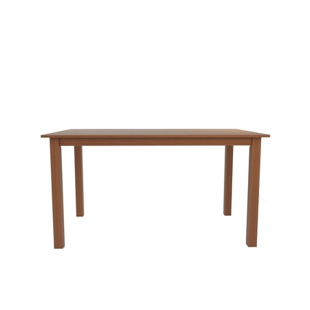 Seattle Starter Dining Set 1+6 (Rubberwood, Antique Oak Finish)