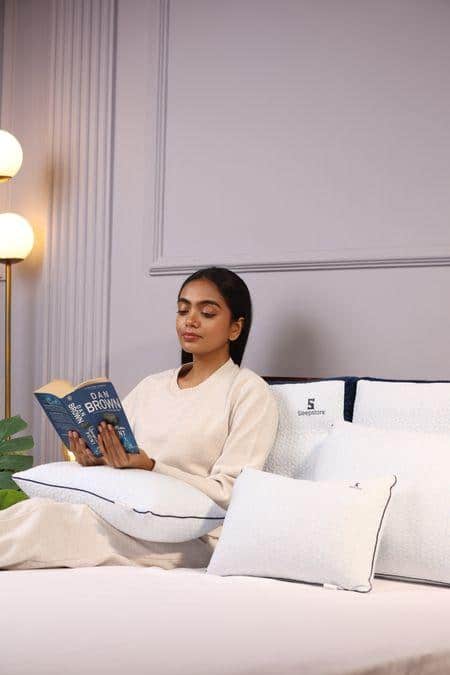 Fibrom Quilted 4 Piece Soft Pillow 16 x 24 Inches