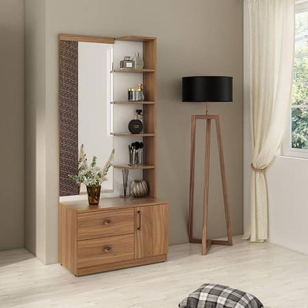 Winslet Engineered Wood Dresser in Exotic Teak Finish