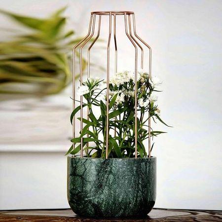 Charlie Green Marble Planter