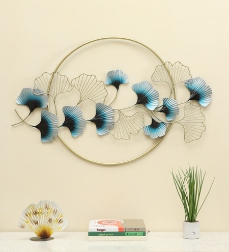 Maanav Abstract Metal Wall Decor in Multicolor Set of 1
