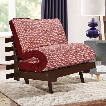 Wingate Futon - Red Four Leaf