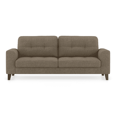 Verona Premium 3 Seater Fabric Sofa in Mist Brown Colour