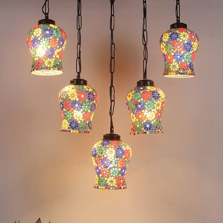 Devansh Solid Wood Electric Wall Light in Brown Colour with White Shade Count of 1 Light
