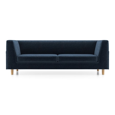 Rubik Premium 3 Seater Fabric Sofa in Cobalt Colour