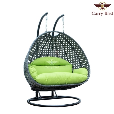 Maci Metal Swing in Black Color - with Stand